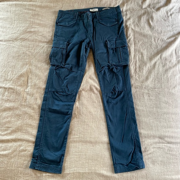 Zara Pants Zara Slim Fit Tapered Cargo Pants Poshmark